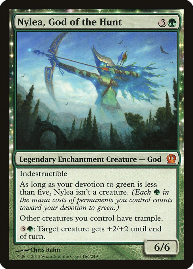 Nylea, God of the Hunt 166 (Theros)  | Good Games Adelaide SA