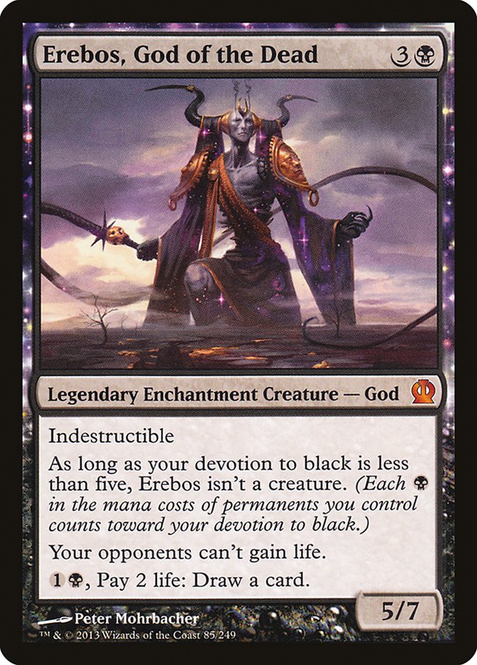 Erebos, God of the Dead 85 (Theros)  - Foil | Good Games Adelaide SA