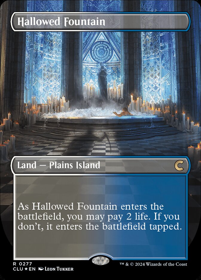 Hallowed Fountain 277 (Ravnica: Clue Edition)  - Foil | Good Games Adelaide SA