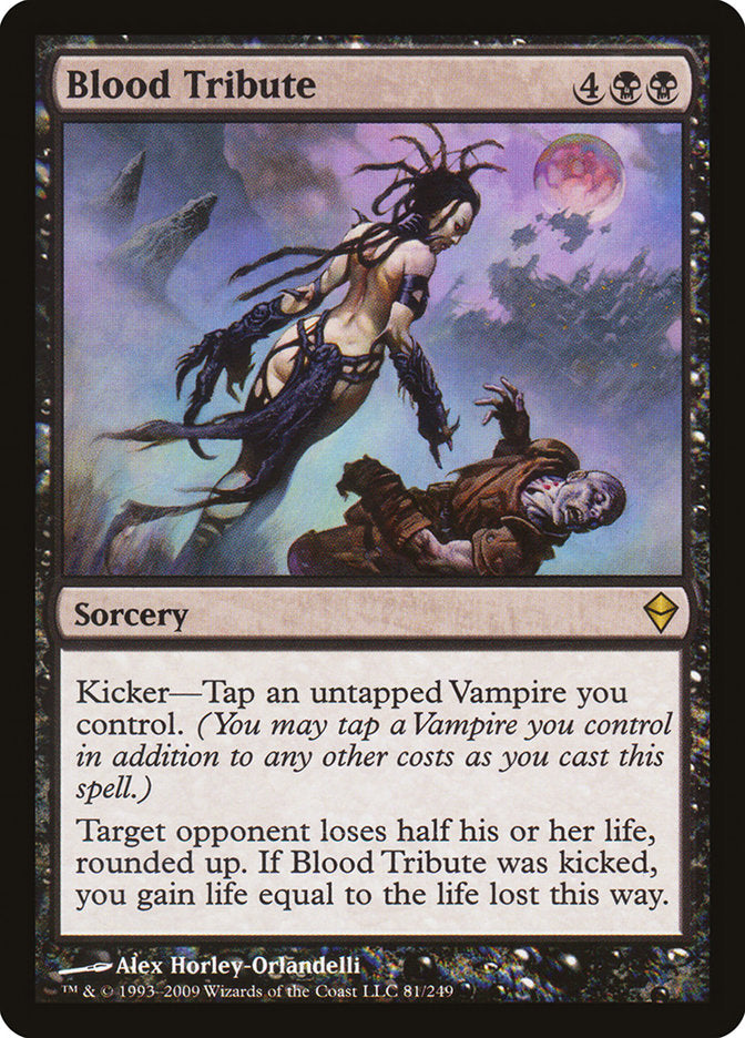 Blood Tribute 81 (Zendikar)  | Good Games Adelaide SA