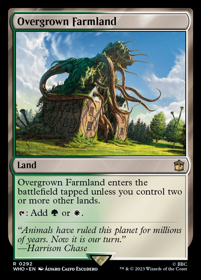 Overgrown Farmland 292 (Universes Beyond: Doctor Who)  | Good Games Adelaide SA