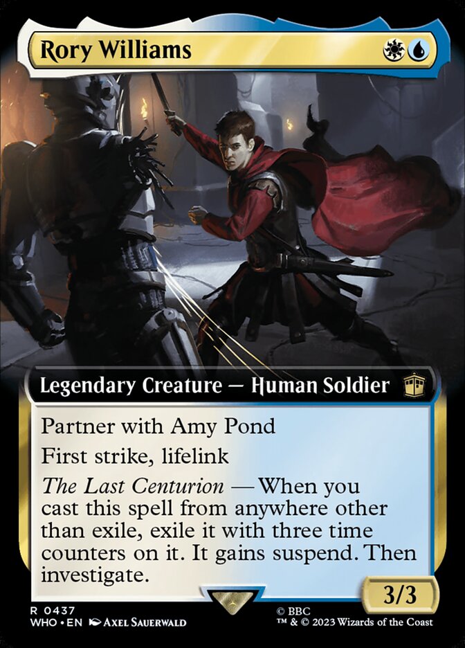 Rory Williams 437 (Universes Beyond: Doctor Who)  - Foil | Good Games Adelaide SA
