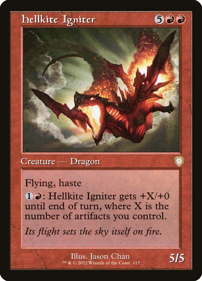 Hellkite Igniter 117 (Commander: The Brothers' War)  | Good Games Adelaide SA
