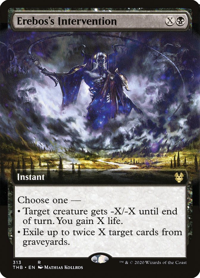 Erebos's Intervention 313 (Theros Beyond Death)  - Foil | Good Games Adelaide SA