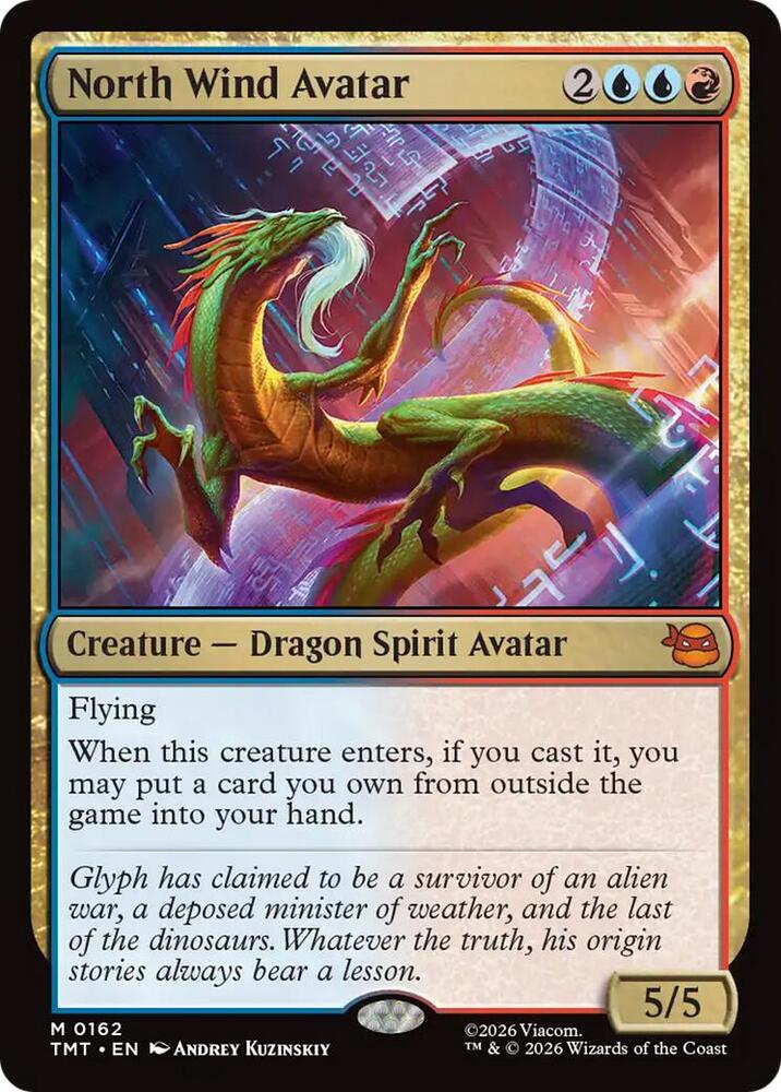 North Wind Avatar 162/260 (Teenage Mutant Ninja Turtles)  - Foil | Good Games Adelaide SA