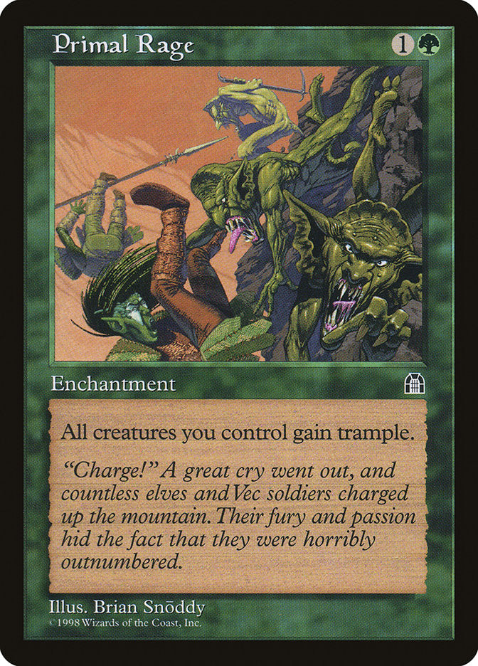 Primal Rage  (Stronghold)  | Good Games Adelaide SA