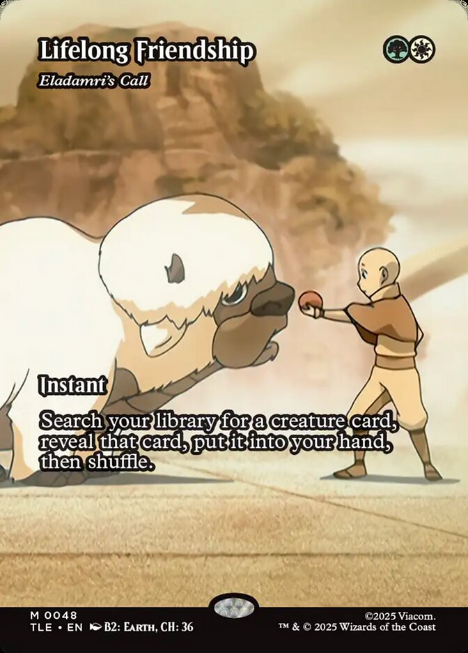 Lifelong Friendship Eladamris Call Borderless 48 (Avatar: The Last Airbender: Eternal-Legal)  | Good Games Adelaide SA