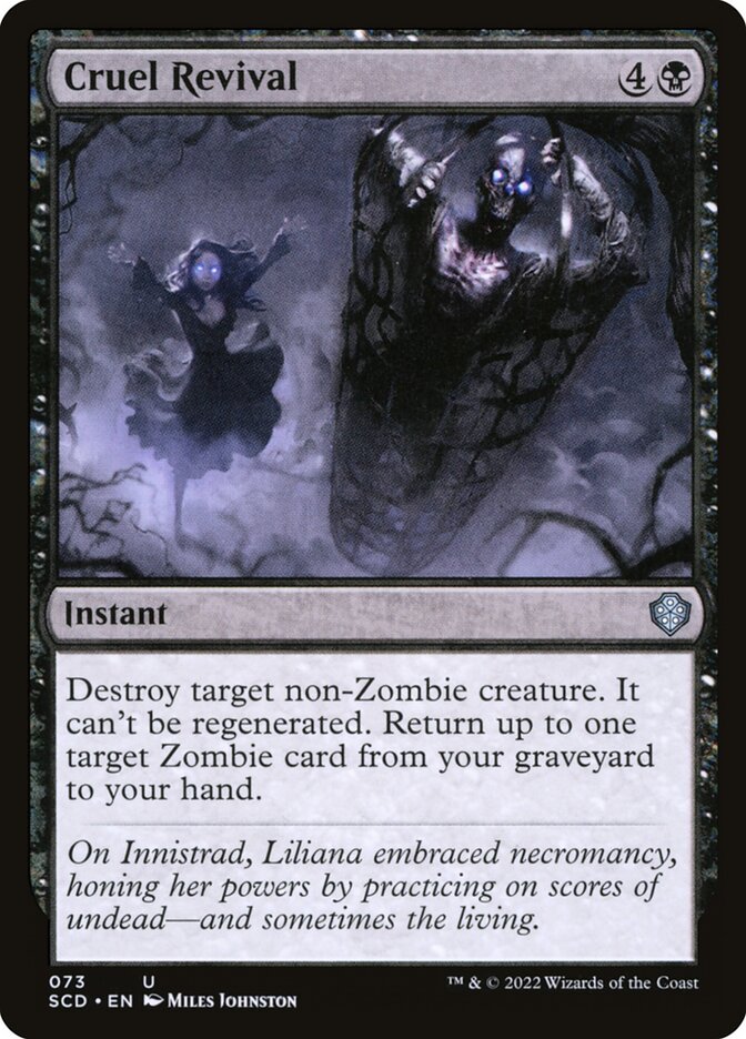 Cruel Revival 73 (Starter Commander Decks)  | Good Games Adelaide SA