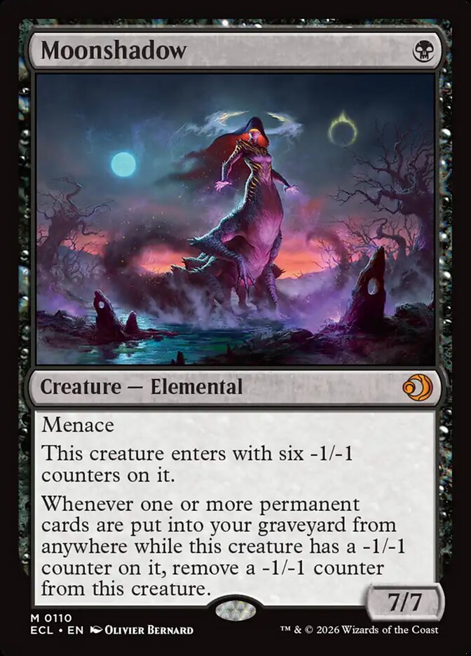 Moonshadow 110 (Lorwyn Eclipsed)  - Foil | Good Games Adelaide SA