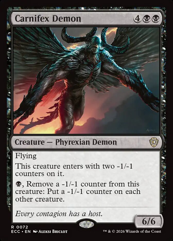 Carnifex Demon 72 (Commander: Lorwyn Eclipsed)  | Good Games Adelaide SA