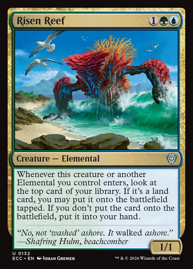 Risen Reef 132 (Commander: Lorwyn Eclipsed)  | Good Games Adelaide SA