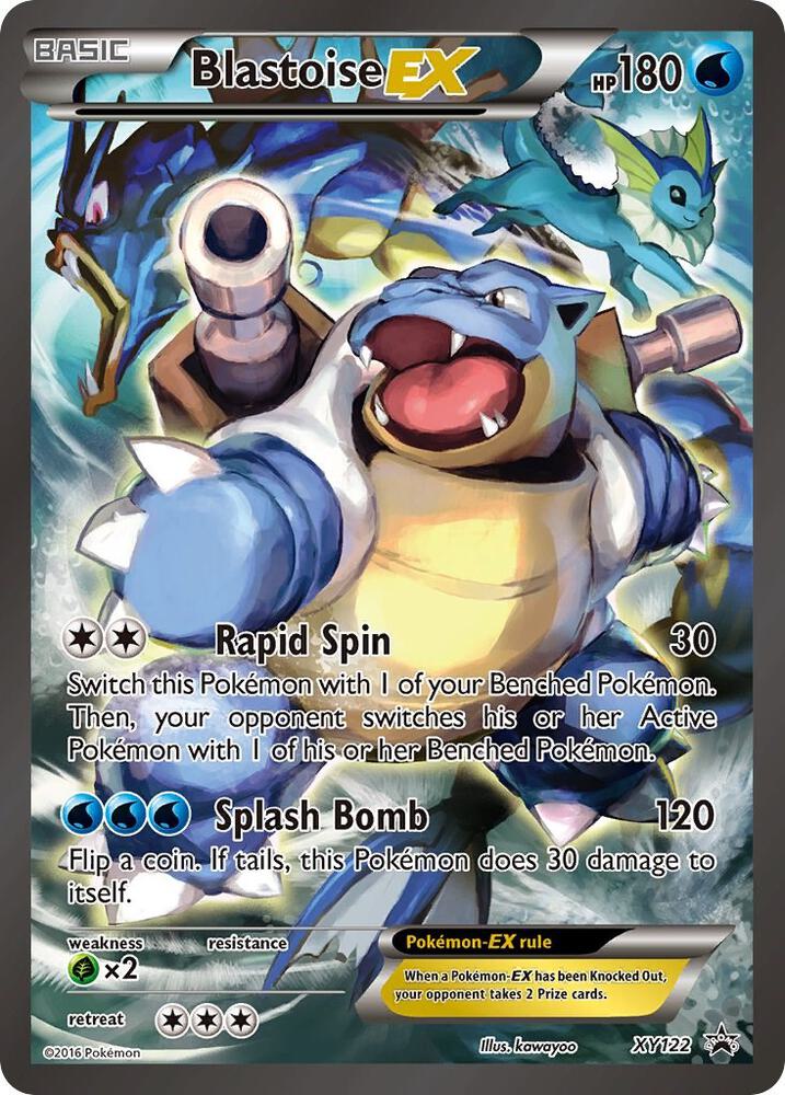 Blastoise EX XY122 (XY Promos)  - Holofoil | Good Games Adelaide SA