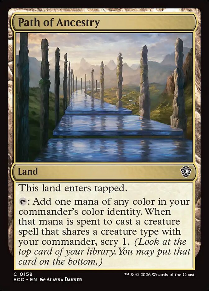 Path of Ancestry 158 (Commander: Lorwyn Eclipsed)  | Good Games Adelaide SA
