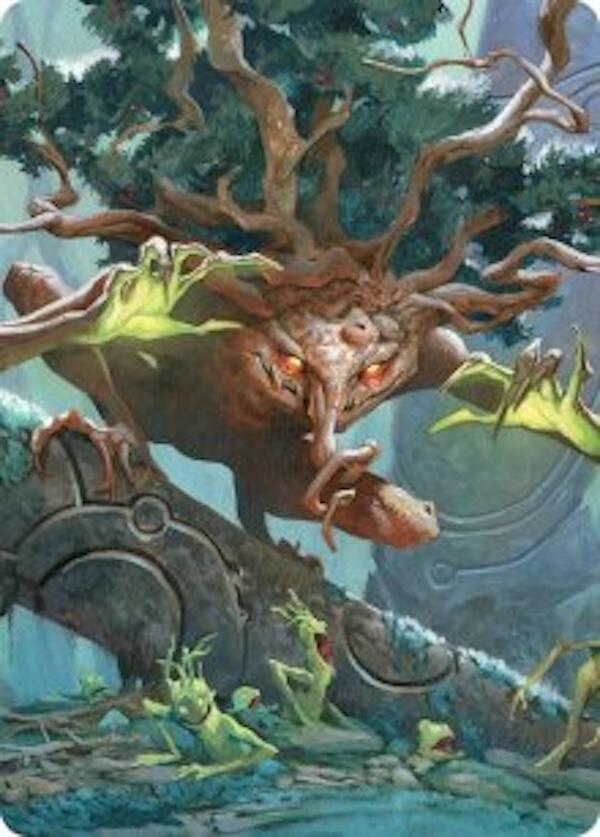 Ferrafor Young Yew Art Card 47 (Art Series: Lorwyn Eclipsed)  | Good Games Adelaide SA