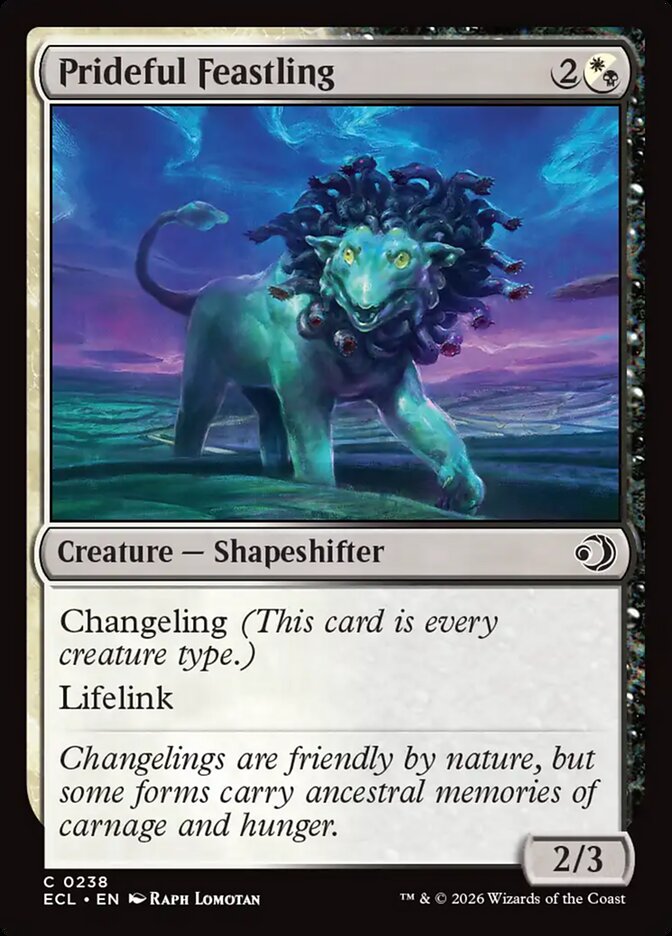 Prideful Feastling 238 (Lorwyn Eclipsed)  - Foil | Good Games Adelaide SA