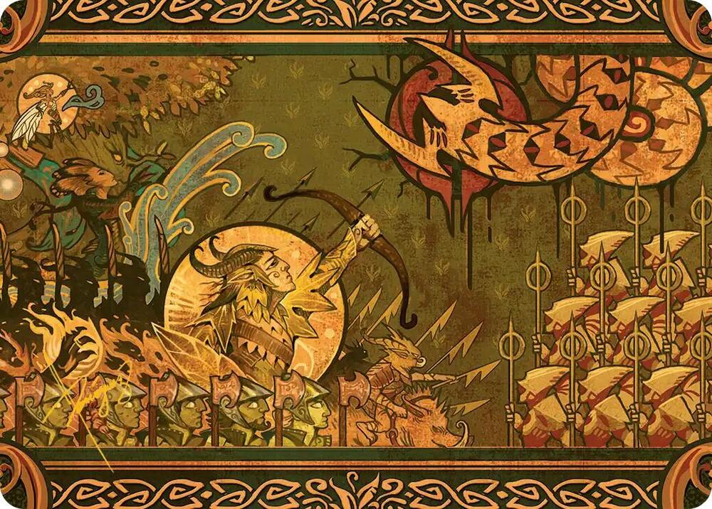Chronicle of Victory Art Card Gold Stamped Signature 27 ()  | Good Games Adelaide SA