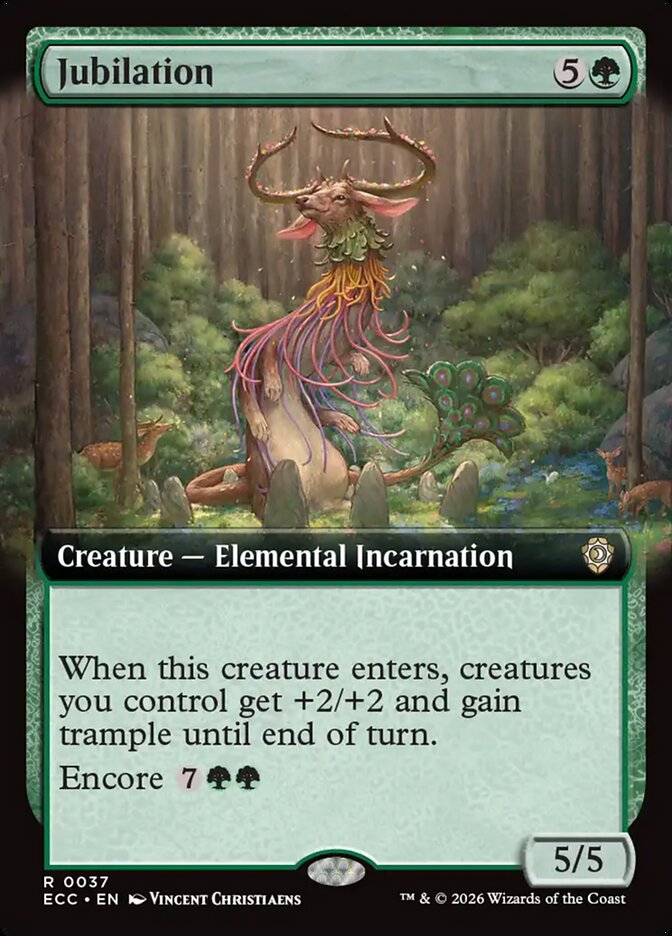 Jubilation  37/176 (Commander: Lorwyn Eclipsed)  - Extended Art | Good Games Adelaide SA