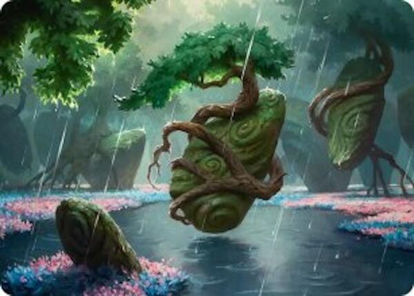 Rain Slicked Copse Art Card 49 (Art Series: Lorwyn Eclipsed)  | Good Games Adelaide SA