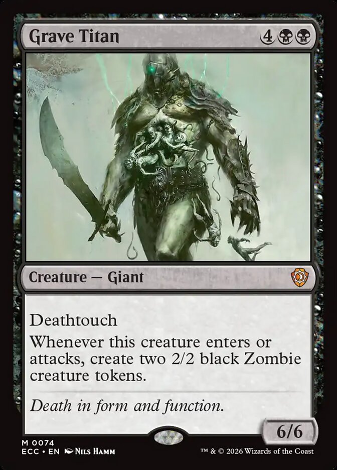 Grave Titan 74 (Commander: Lorwyn Eclipsed)  | Good Games Adelaide SA