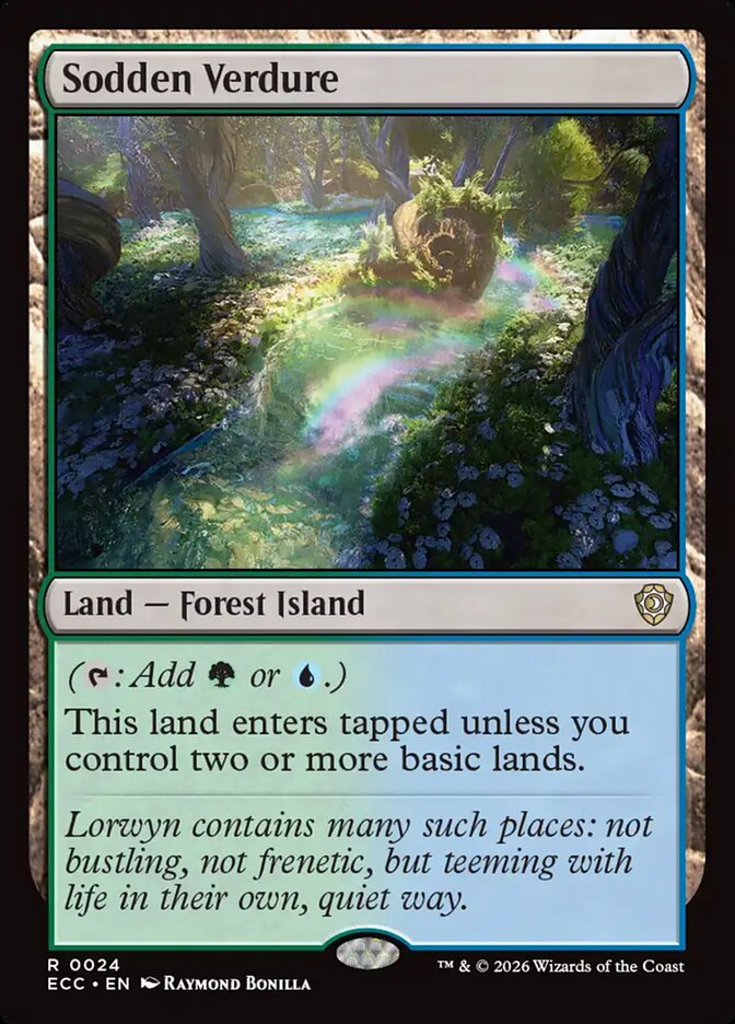 Sodden Verdure 24 (Commander: Lorwyn Eclipsed)  | Good Games Adelaide SA