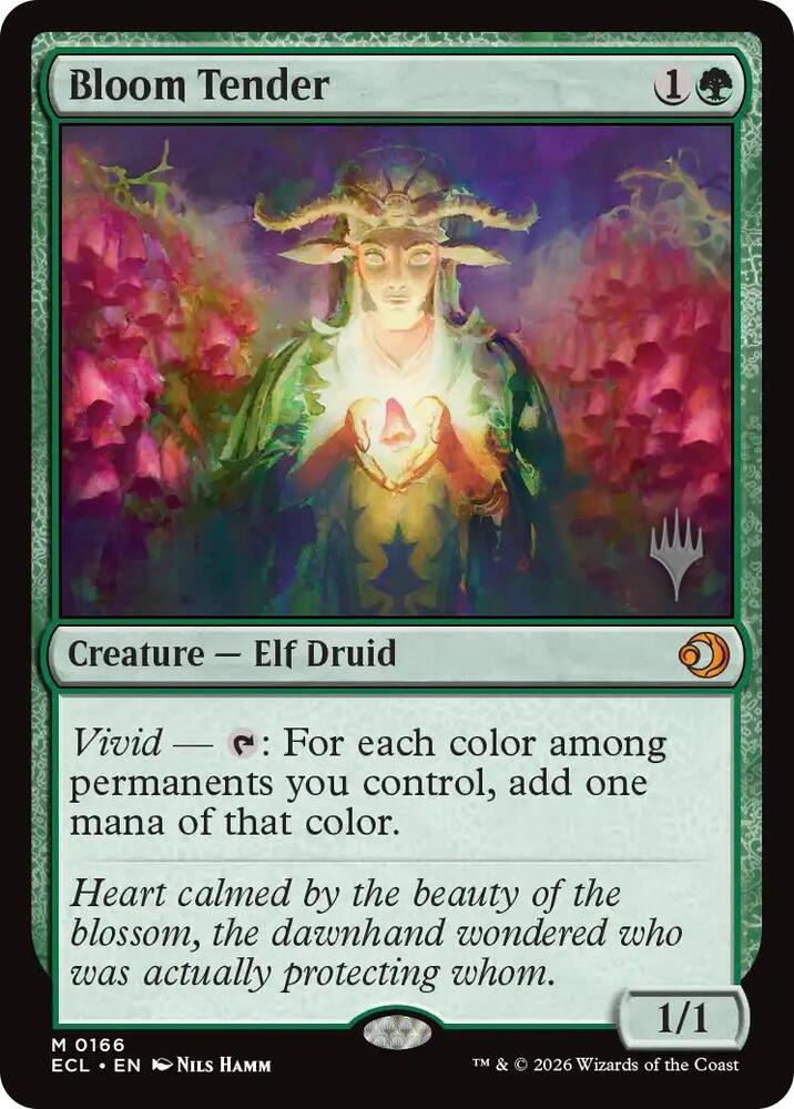 Bloom Tender 166 (Promo Pack: Lorwyn Eclipsed)  | Good Games Adelaide SA