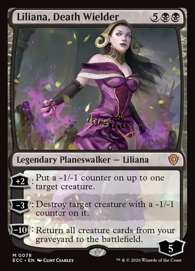 Liliana, Death Wielder 78 (Commander: Lorwyn Eclipsed)  | Good Games Adelaide SA