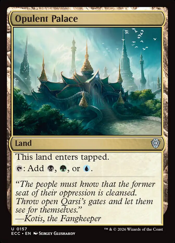 Opulent Palace 157 (Commander: Lorwyn Eclipsed)  | Good Games Adelaide SA
