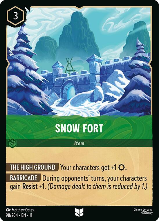 Snow Fort 98/204 (Winterspell)  - Cold Foil | Good Games Adelaide SA