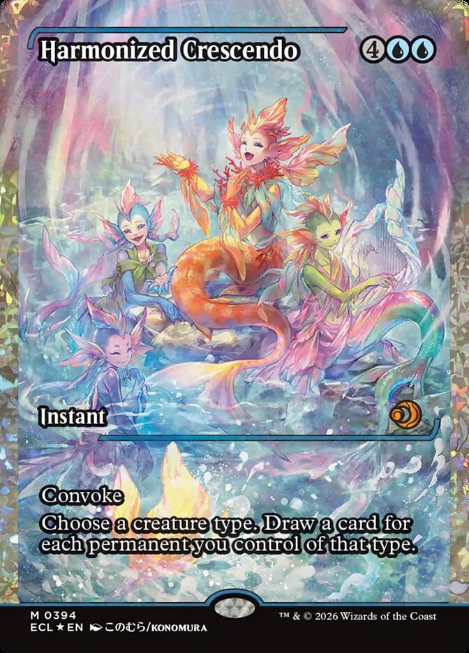 Harmonized Crescendo 394 (Lorwyn Eclipsed)  - Foil | Good Games Adelaide SA