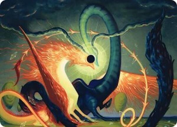 Celestial Reunion Art Card 42 54 42 (Art Series: Lorwyn Eclipsed)  | Good Games Adelaide SA