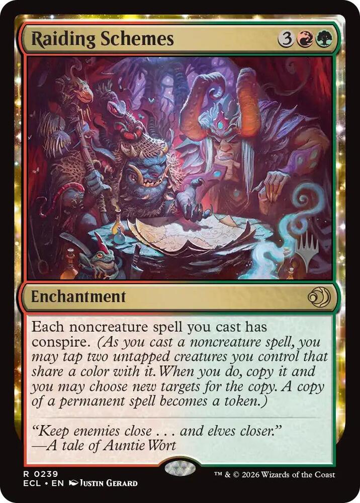 Raiding Schemes 239 (Promo Pack: Lorwyn Eclipsed)  - Foil | Good Games Adelaide SA