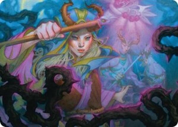 Stoic Grove Guide Art Card 25 (Art Series: Lorwyn Eclipsed)  | Good Games Adelaide SA