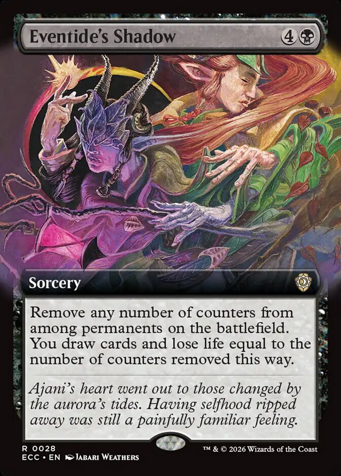 Eventide's Shadow Extended Art 28 (Commander: Lorwyn Eclipsed)  | Good Games Adelaide SA