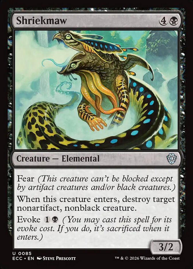 Shriekmaw 85 (Commander: Lorwyn Eclipsed)  | Good Games Adelaide SA