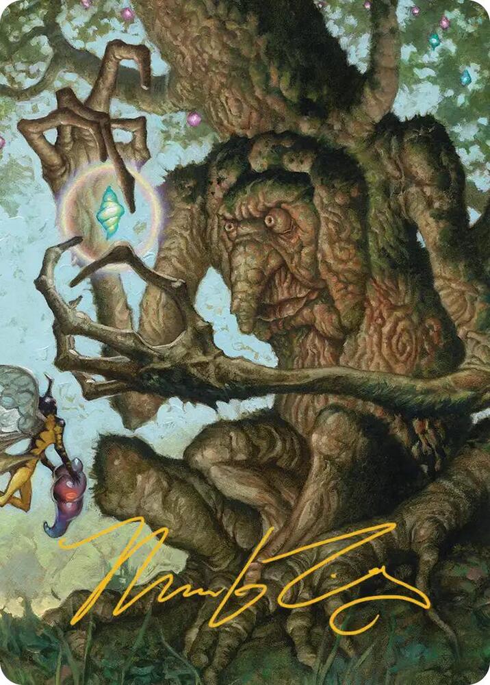 Faeburrow Elder Art Card Gold Stamped Signature 51 (Art Series: Lorwyn Eclipsed)  | Good Games Adelaide SA