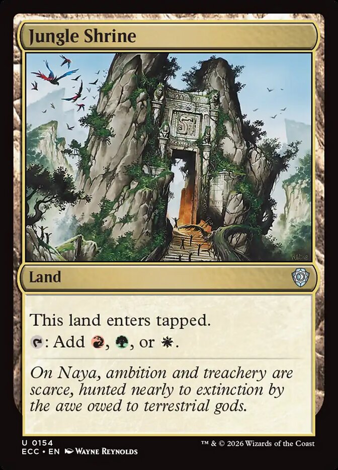 Jungle Shrine 154 (Commander: Lorwyn Eclipsed)  | Good Games Adelaide SA