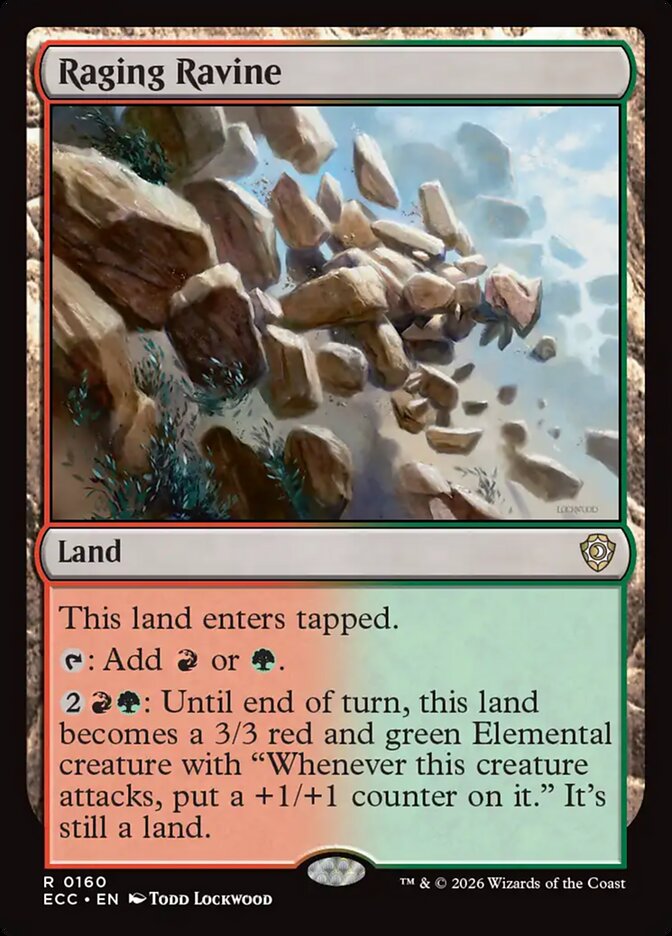 Raging Ravine 160 (Commander: Lorwyn Eclipsed)  | Good Games Adelaide SA