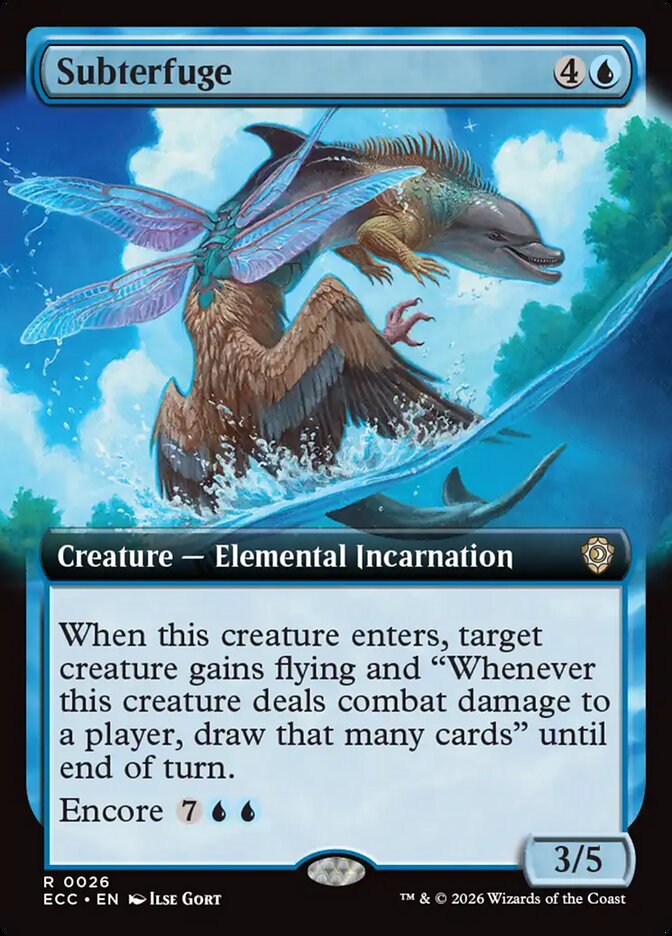 Subterfuge Extended Art 26 (Commander: Lorwyn Eclipsed)  | Good Games Adelaide SA