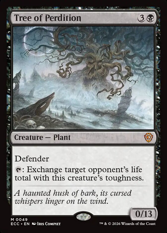 Tree of Perdition 49 (Commander: Lorwyn Eclipsed)  | Good Games Adelaide SA