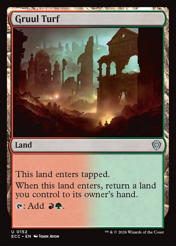 Gruul Turf 152 (Commander: Lorwyn Eclipsed)  | Good Games Adelaide SA