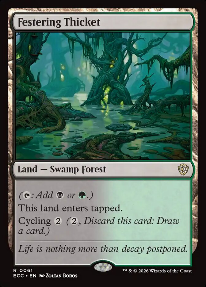 Festering Thicket 61 (Commander: Lorwyn Eclipsed)  | Good Games Adelaide SA