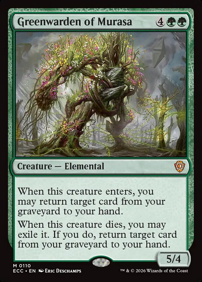 Greenwarden of Murasa 110 (Commander: Lorwyn Eclipsed)  | Good Games Adelaide SA