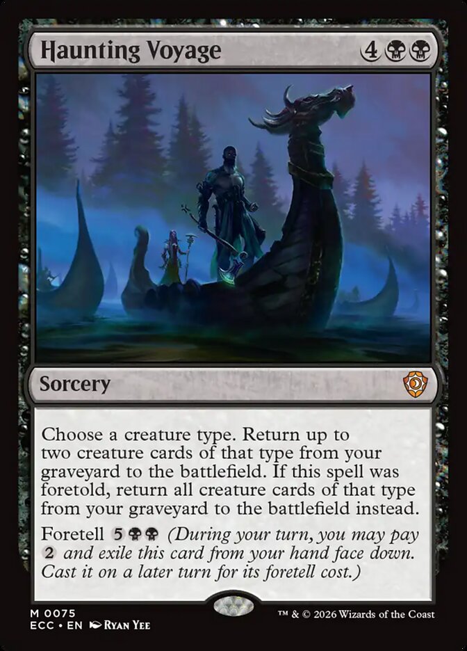 Haunting Voyage 75 (Commander: Lorwyn Eclipsed)  | Good Games Adelaide SA