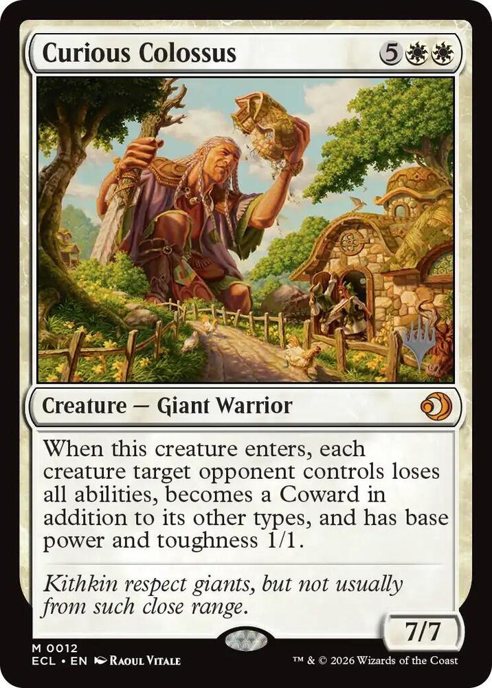 Curious Colossus 12 (Promo Pack: Lorwyn Eclipsed)  | Good Games Adelaide SA