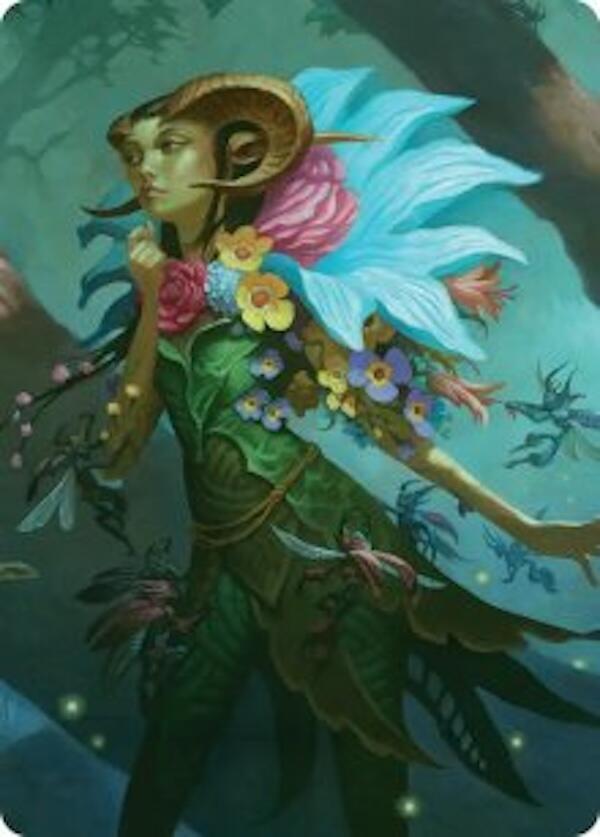 Maralen Fae Ascendant Art Card 24 (Art Series: Lorwyn Eclipsed)  | Good Games Adelaide SA