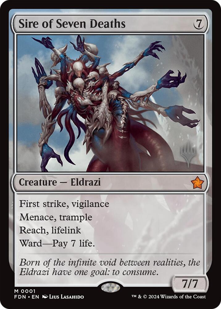 Sire of Seven Deaths 1 (Promo Pack: Lorwyn Eclipsed)  | Good Games Adelaide SA