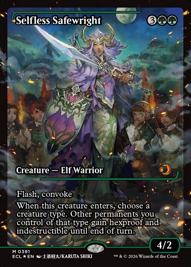 Selfless Safewright 391 (Lorwyn Eclipsed)  - Foil | Good Games Adelaide SA