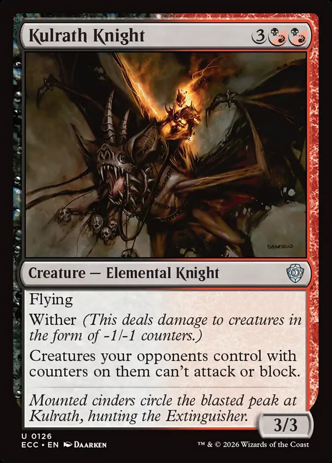 Kulrath Knight 126 (Commander: Lorwyn Eclipsed)  | Good Games Adelaide SA