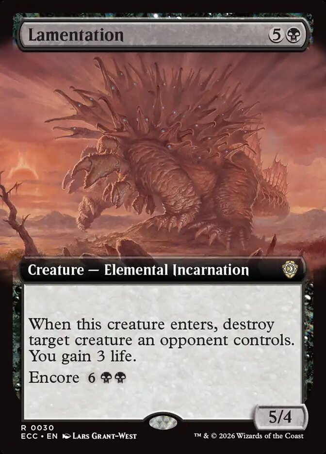 Lamentation Extended Art 30 (Commander: Lorwyn Eclipsed)  | Good Games Adelaide SA