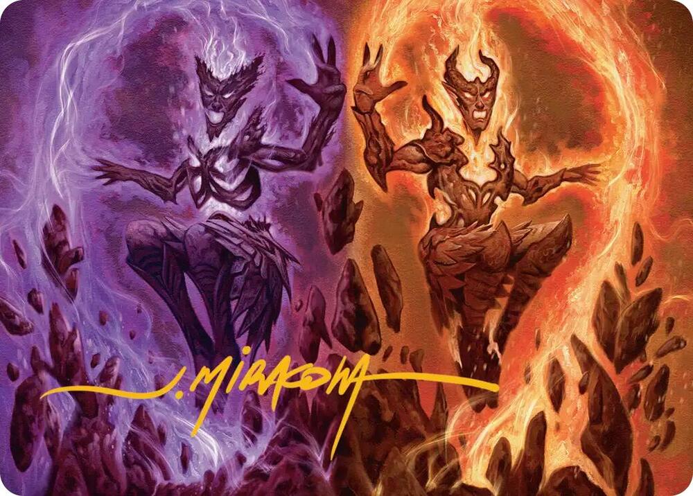 Fire Covenant Art Card Gold Stamped Signature 52 ()  | Good Games Adelaide SA